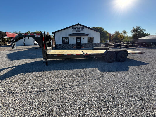 2025 TP 25' 20K Gooseneck Tilt Trailer