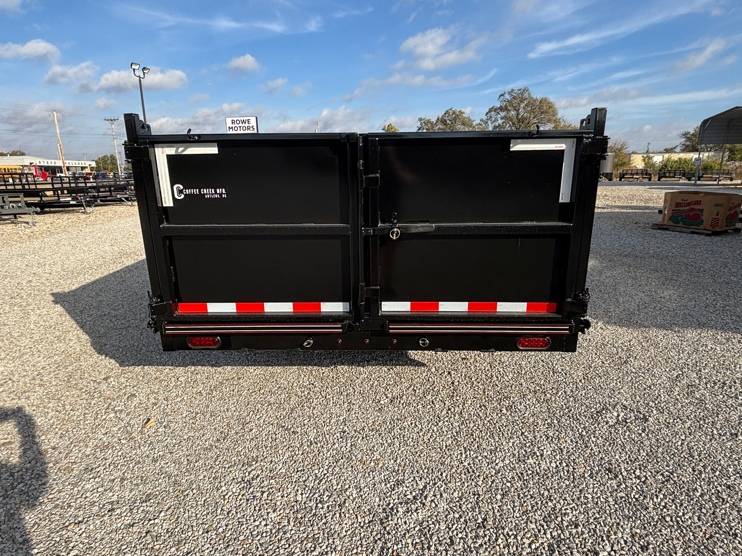 2025 Coffee Creek 16' 14K Dump Trailer with 3' Sides