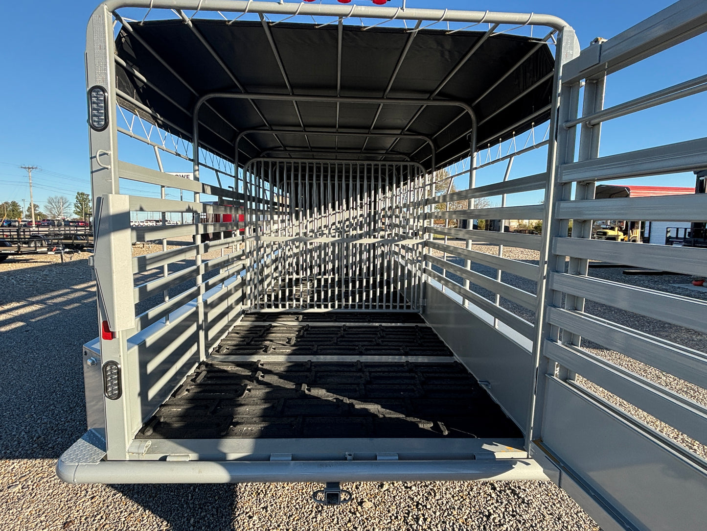 2025 Delta 24' 600 Cattleman Bar Top Stock Trailer