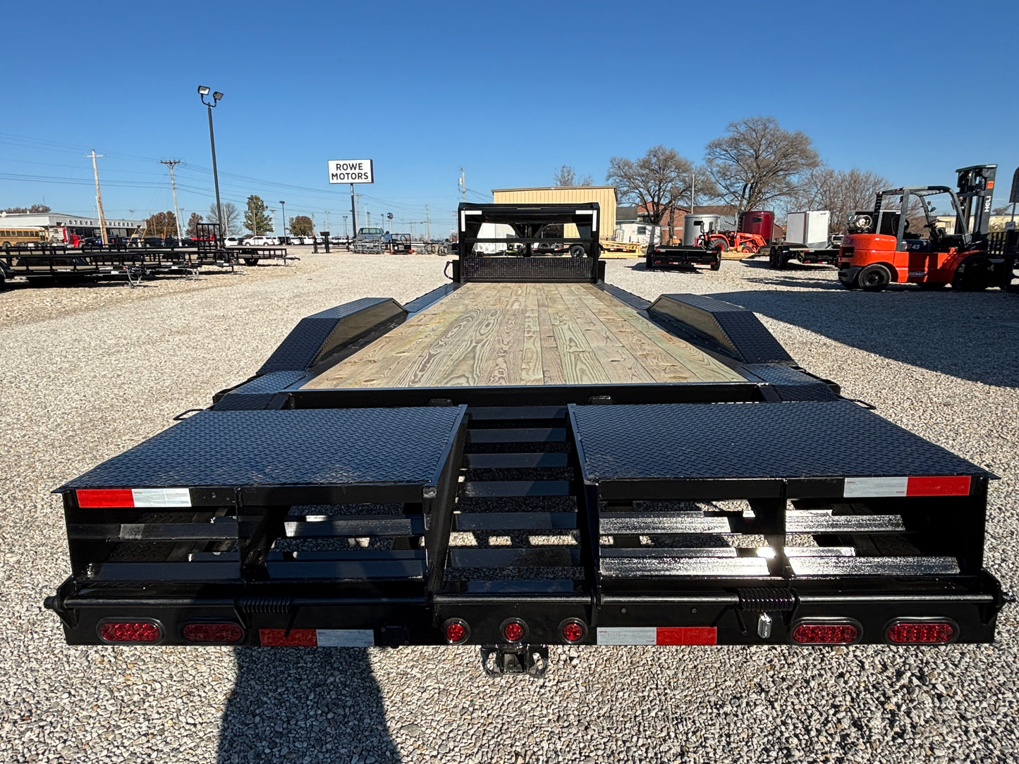 2025 Coffee Creek 102" x 28' 14k Gooseneck Drive Over Fender Equipment Trailer