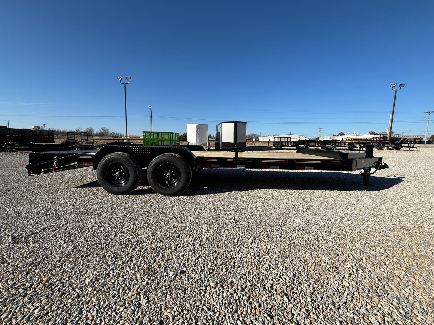 2025 Coffee Creek 20' 14K I-Beam Equipment Trailer