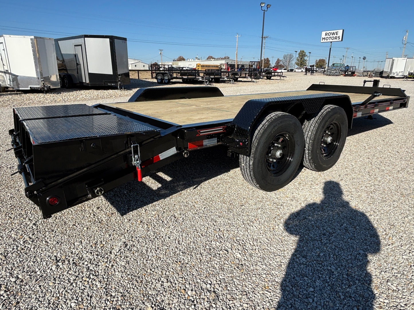 2025 Coffee Creek 20' 14K I-Beam Equipment Trailer