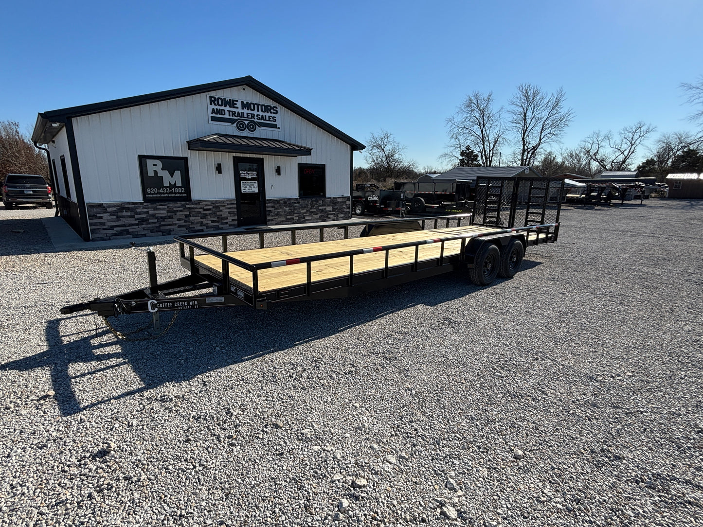 2025 Coffee Creek 83" x 24' 10K Utility Trailer