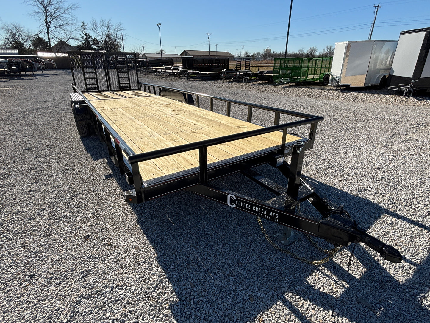 2025 Coffee Creek 83" x 24' 10K Utility Trailer