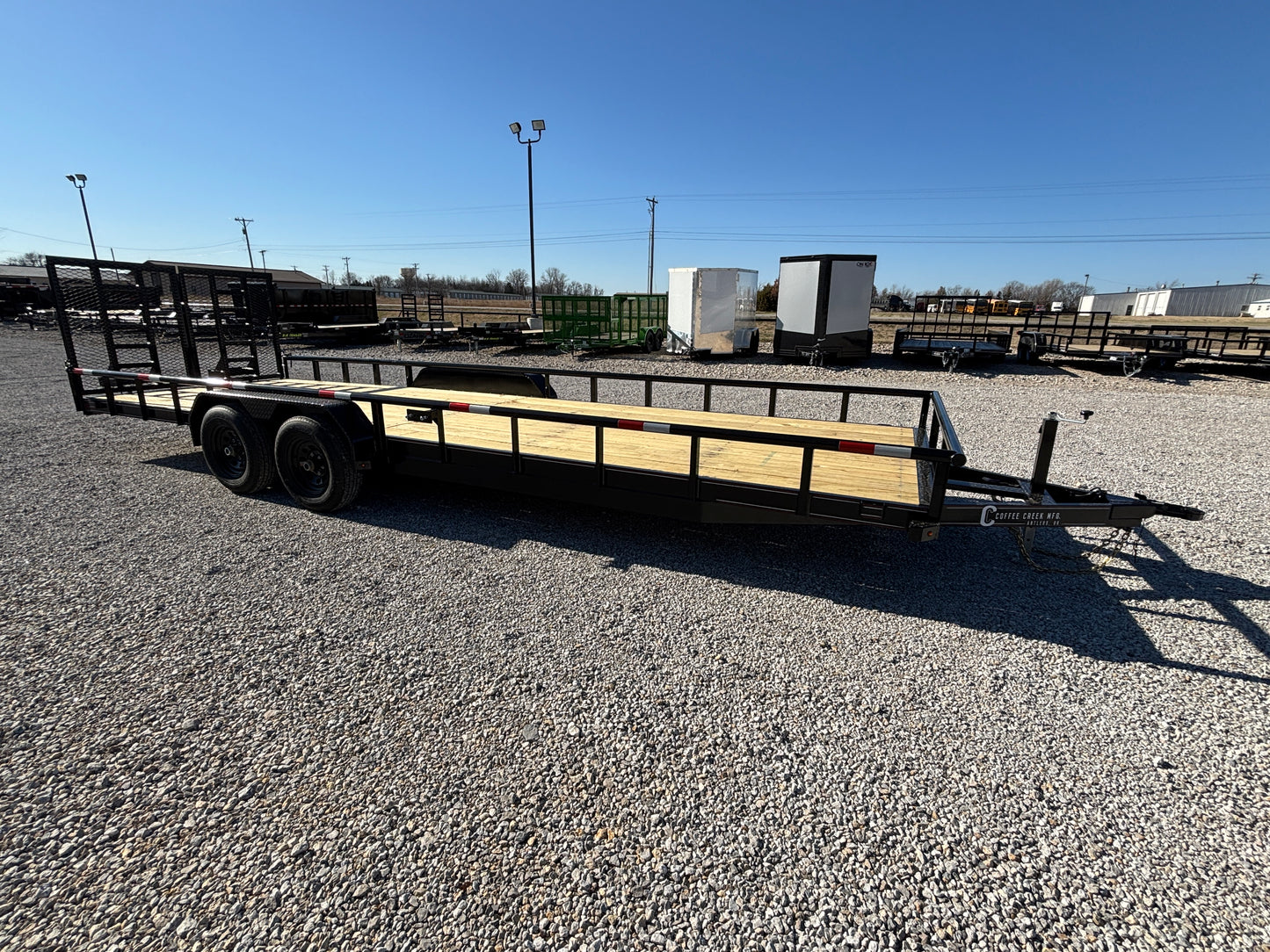 2025 Coffee Creek 83" x 24' 10K Utility Trailer