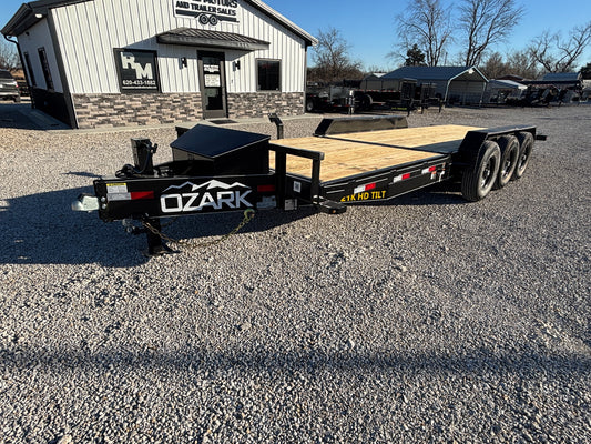 2025 Ozark 24' 21K Tilt Trailer