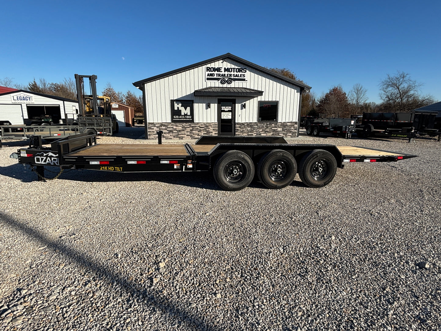 2025 Ozark 24' 21K Tilt Trailer