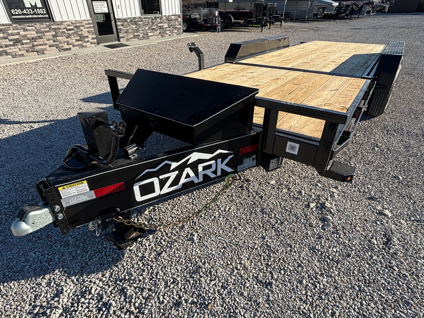 2025 Ozark 24' 21K Tilt Trailer