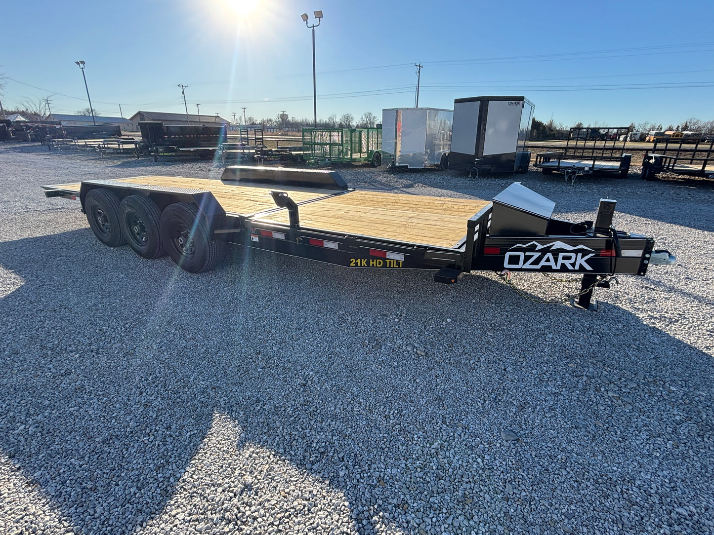 2025 Ozark 24' 21K Tilt Trailer