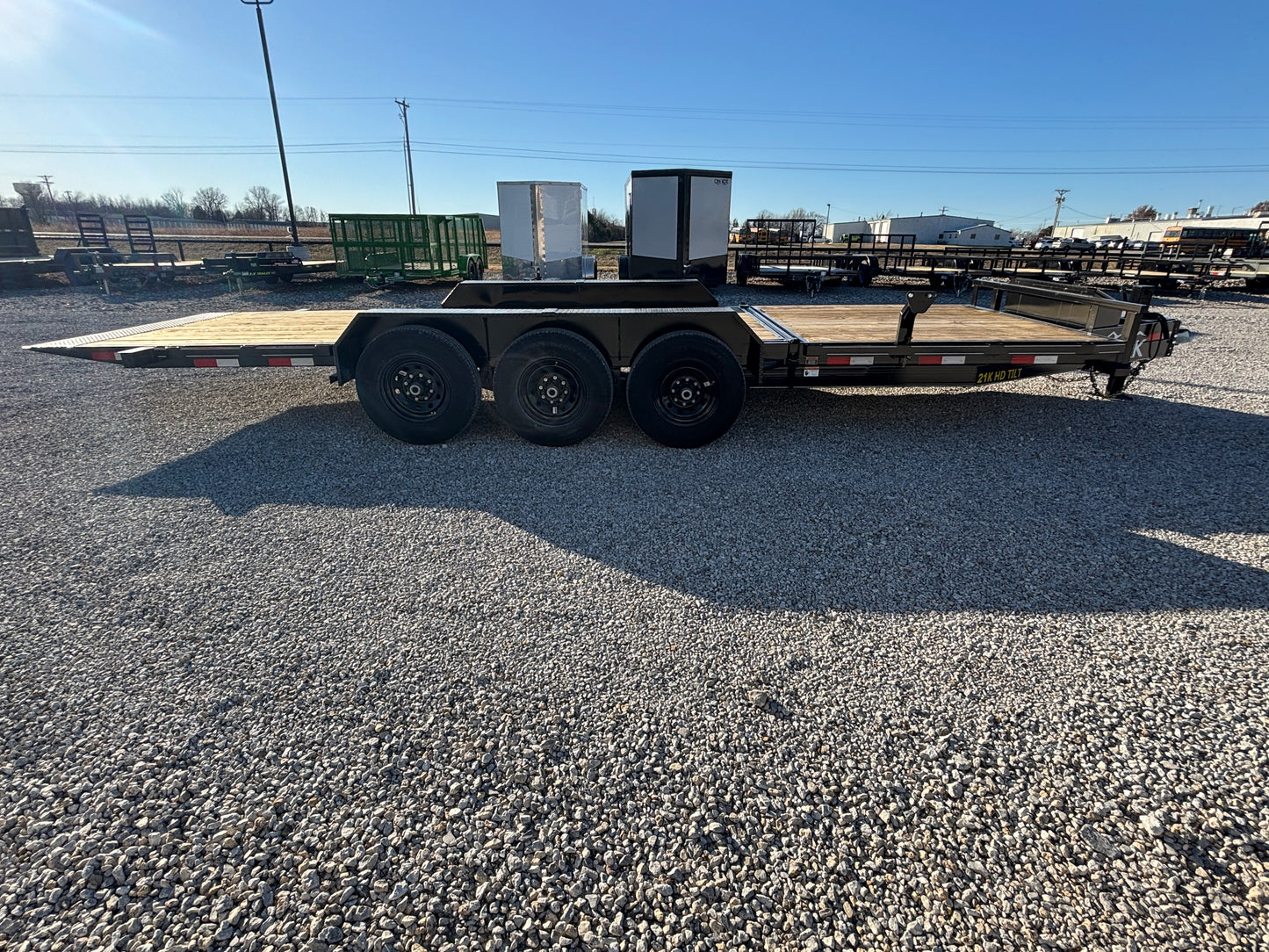 2025 Ozark 24' 21K Tilt Trailer