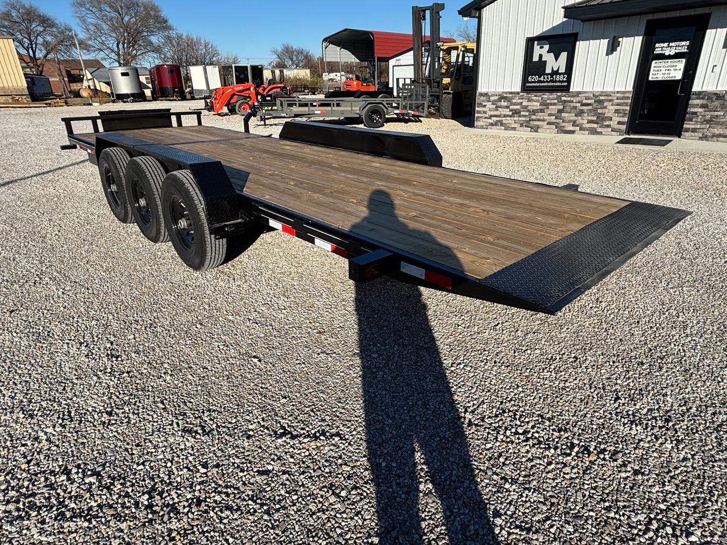 2025 Ozark 24' 21K Tilt Trailer