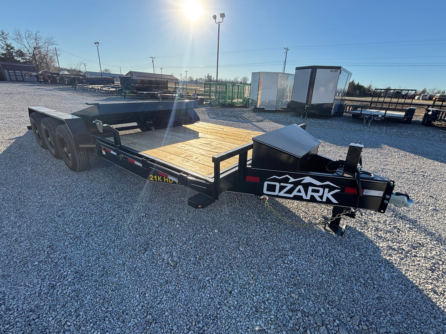 2025 Ozark 24' 21K Tilt Trailer