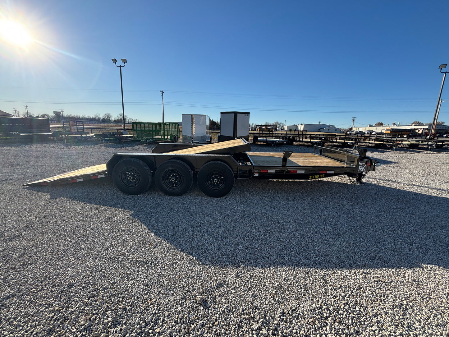 2025 Ozark 24' 21K Tilt Trailer