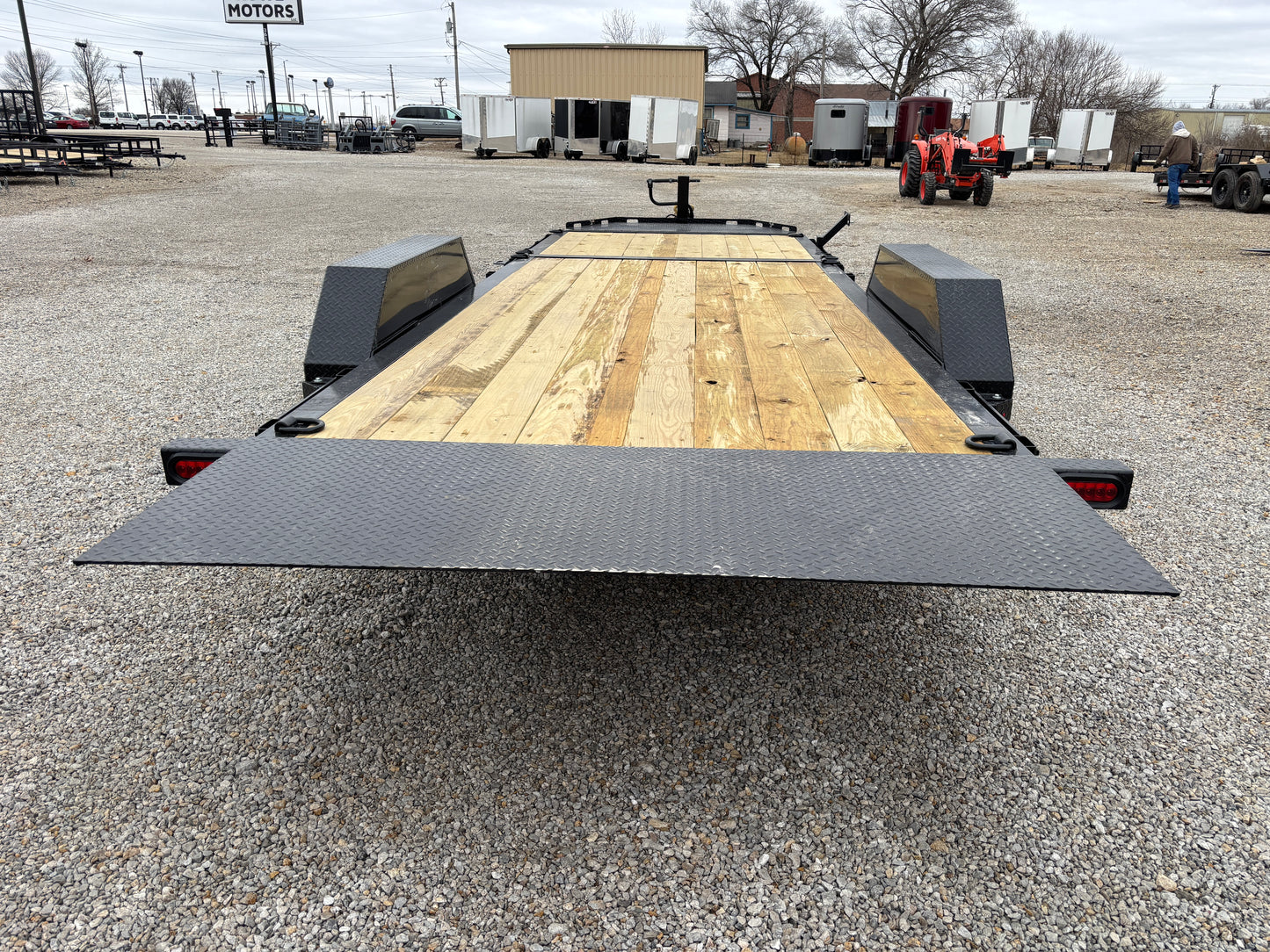 2025 Liberty 22' 15.4K Tilt Trailer Black