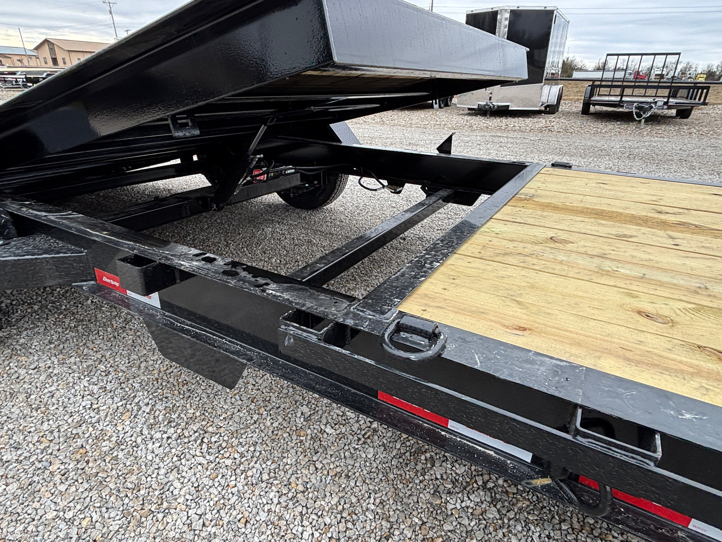 2025 Liberty 22' 15.4K Tilt Trailer Black