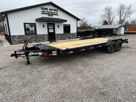 2025 Liberty 22' 15.4K Equipment Trailer W/ Mini Megas