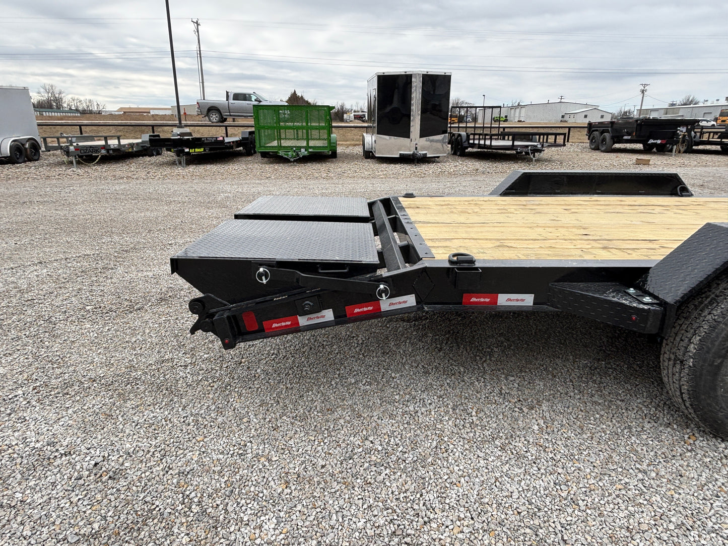 2025 Liberty 22' 15.4K Equipment Trailer W/ Mini Megas