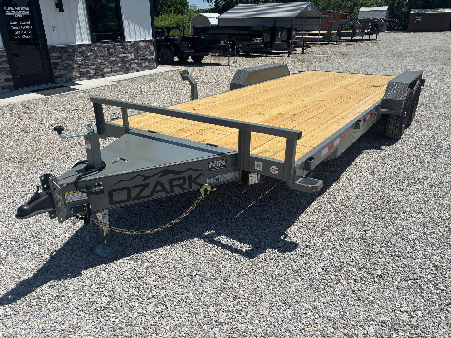 2025 Ozark 20' 10K Car Hauler Trailer