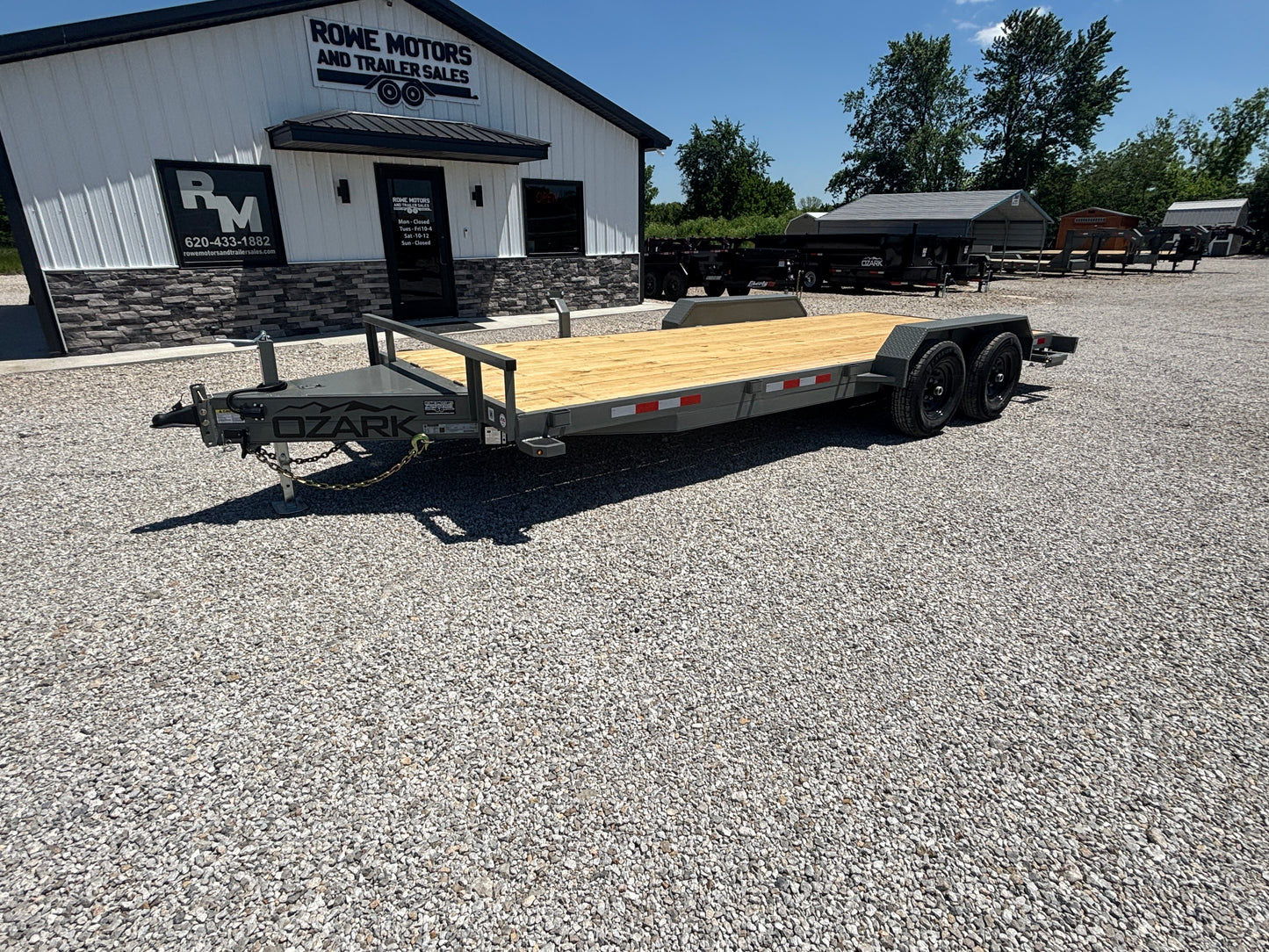 2025 Ozark 20' 10K Car Hauler Trailer