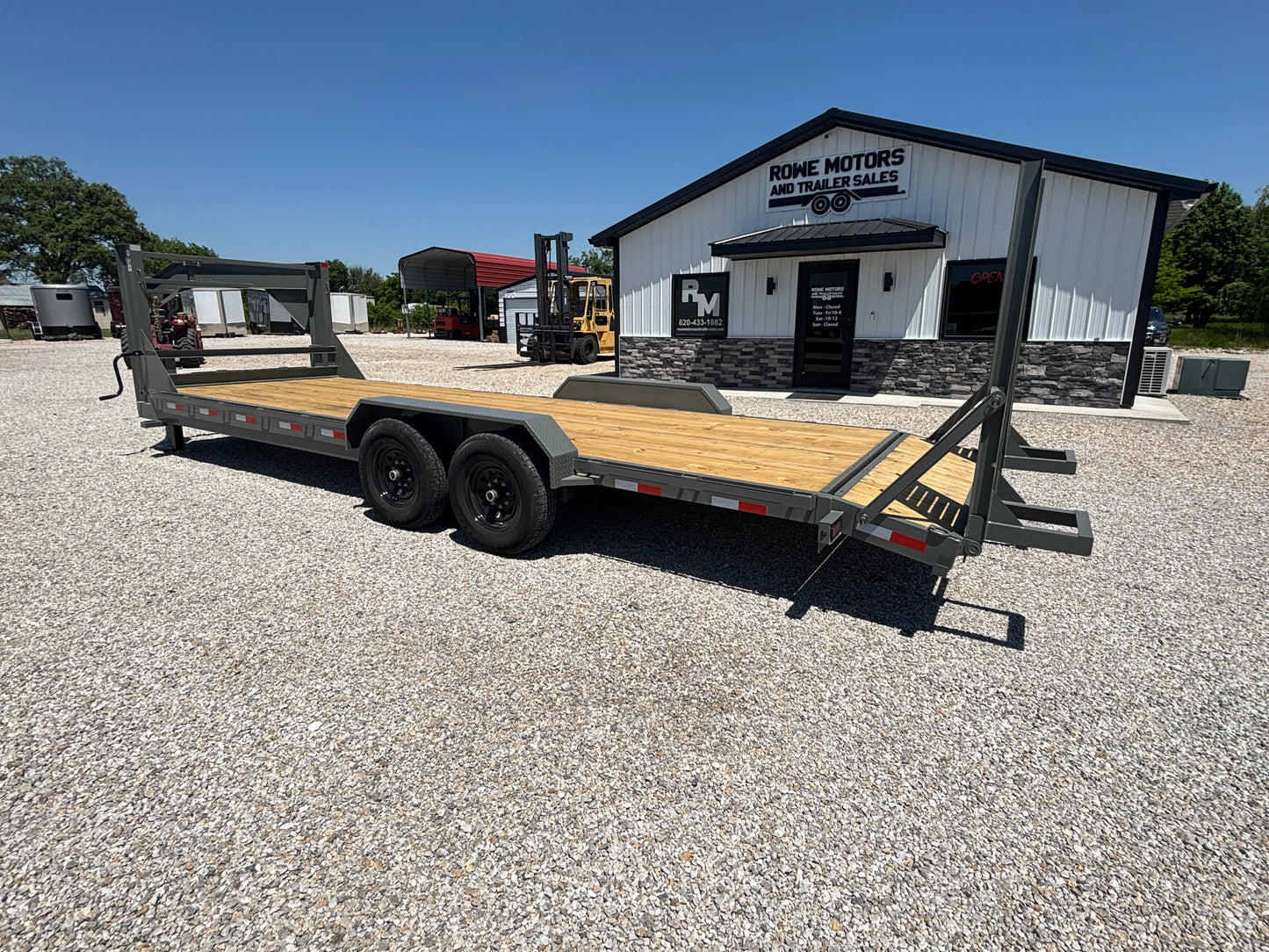 2026 Ozark 24' 14K Gooseneck Equipment Trailer