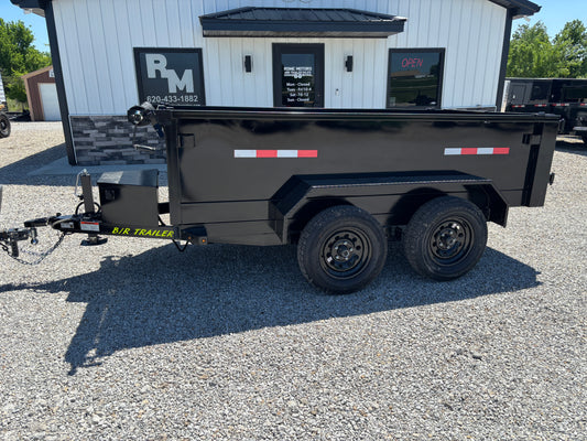 2025 B/R 5 x 10' 7K Mini Dump Trailer
