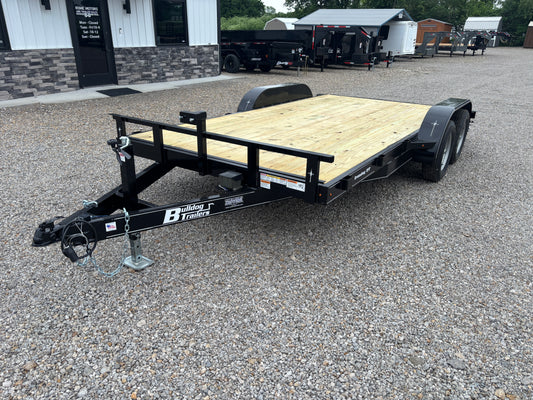 2025 Bulldog 16' 7K Car Trailer