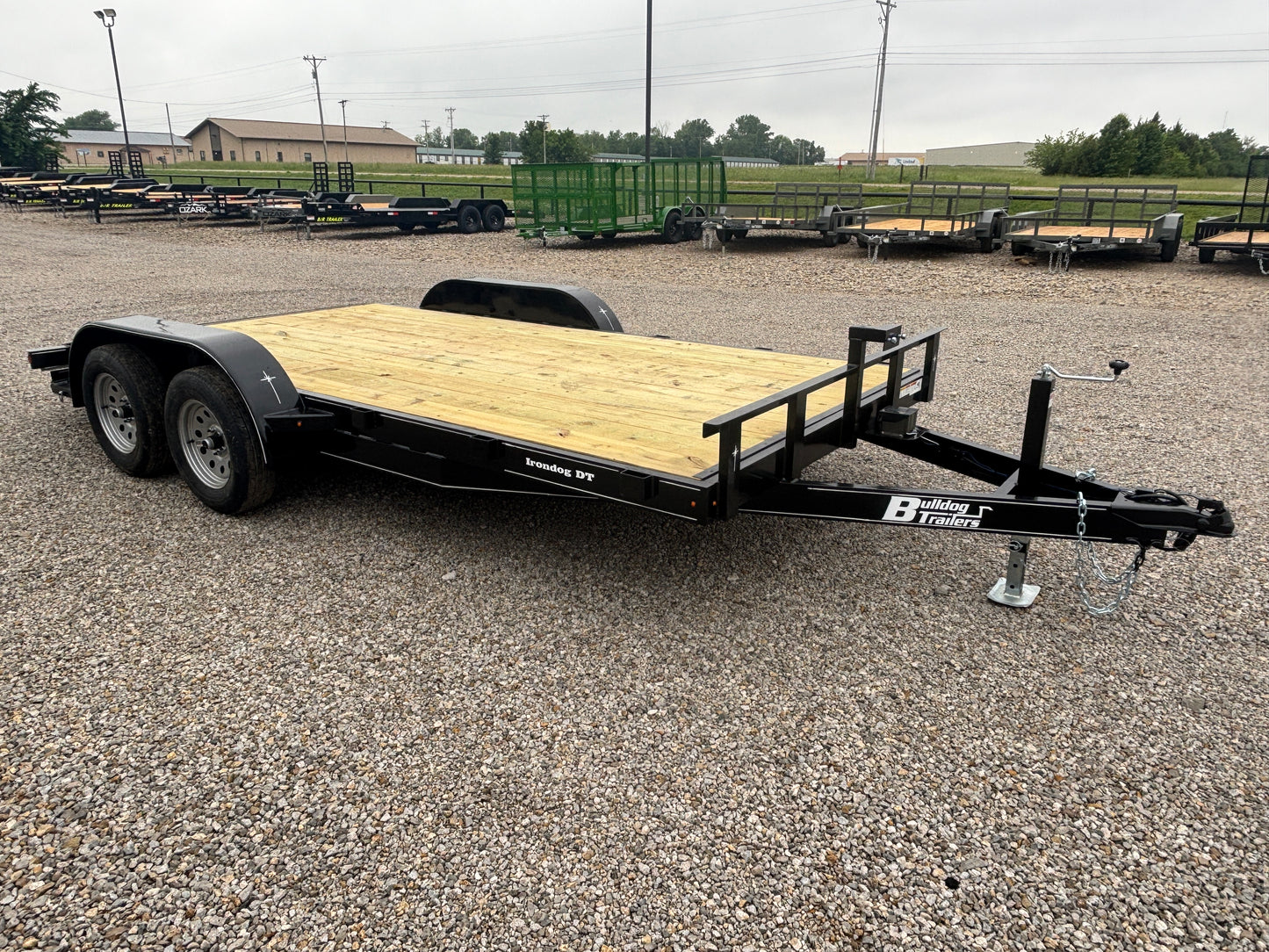 2025 Bulldog 16' 7K Car Trailer