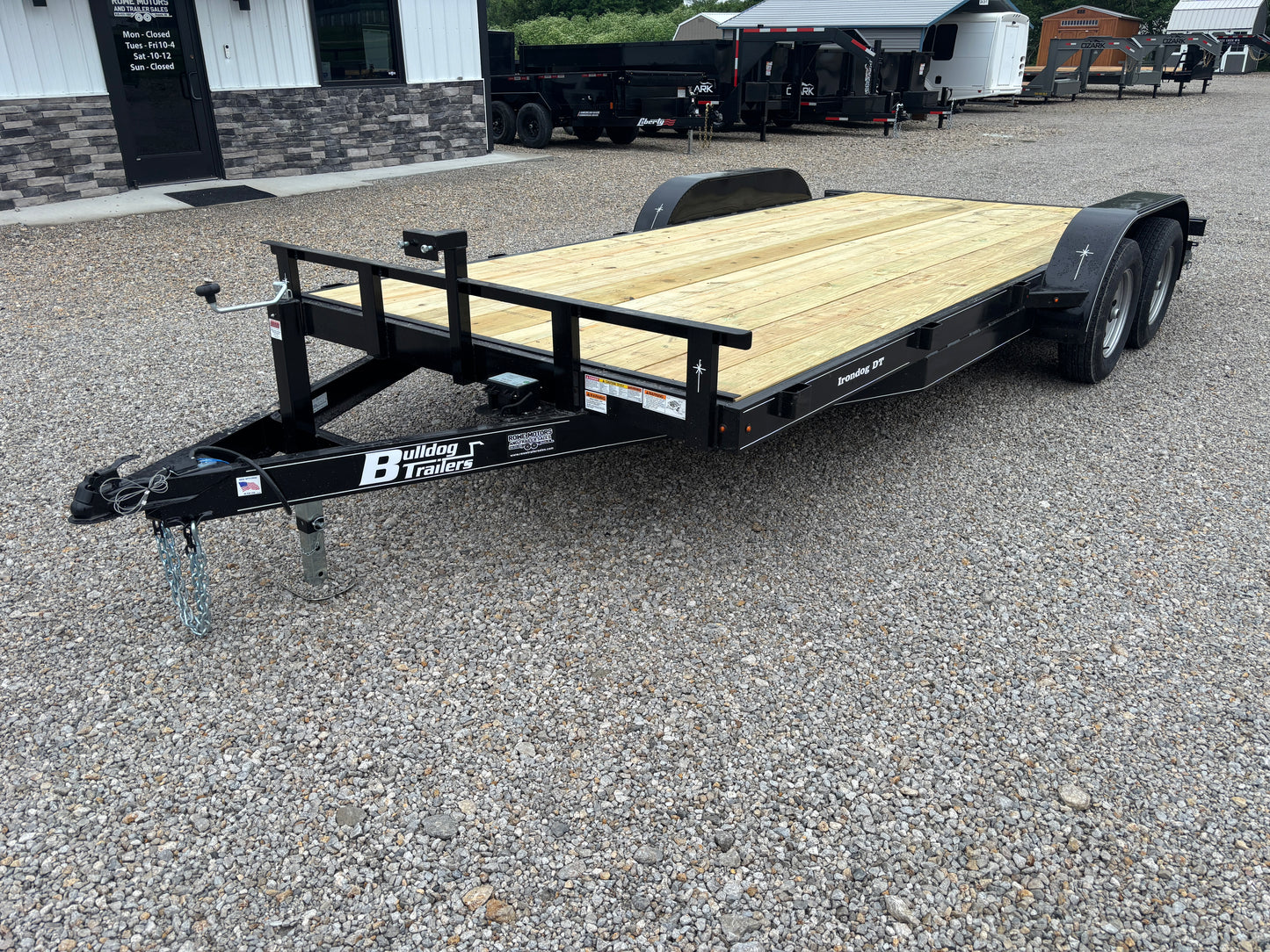 2025 Bulldog 18' 7K Car Trailer
