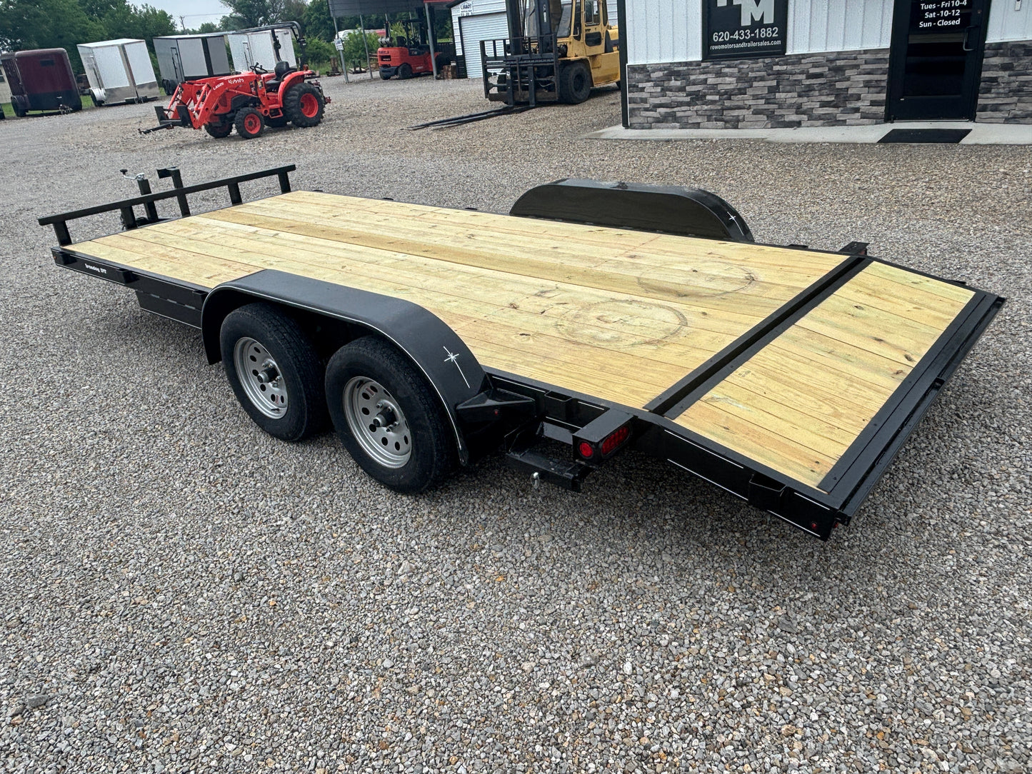2025 Bulldog 18' 7K Car Trailer
