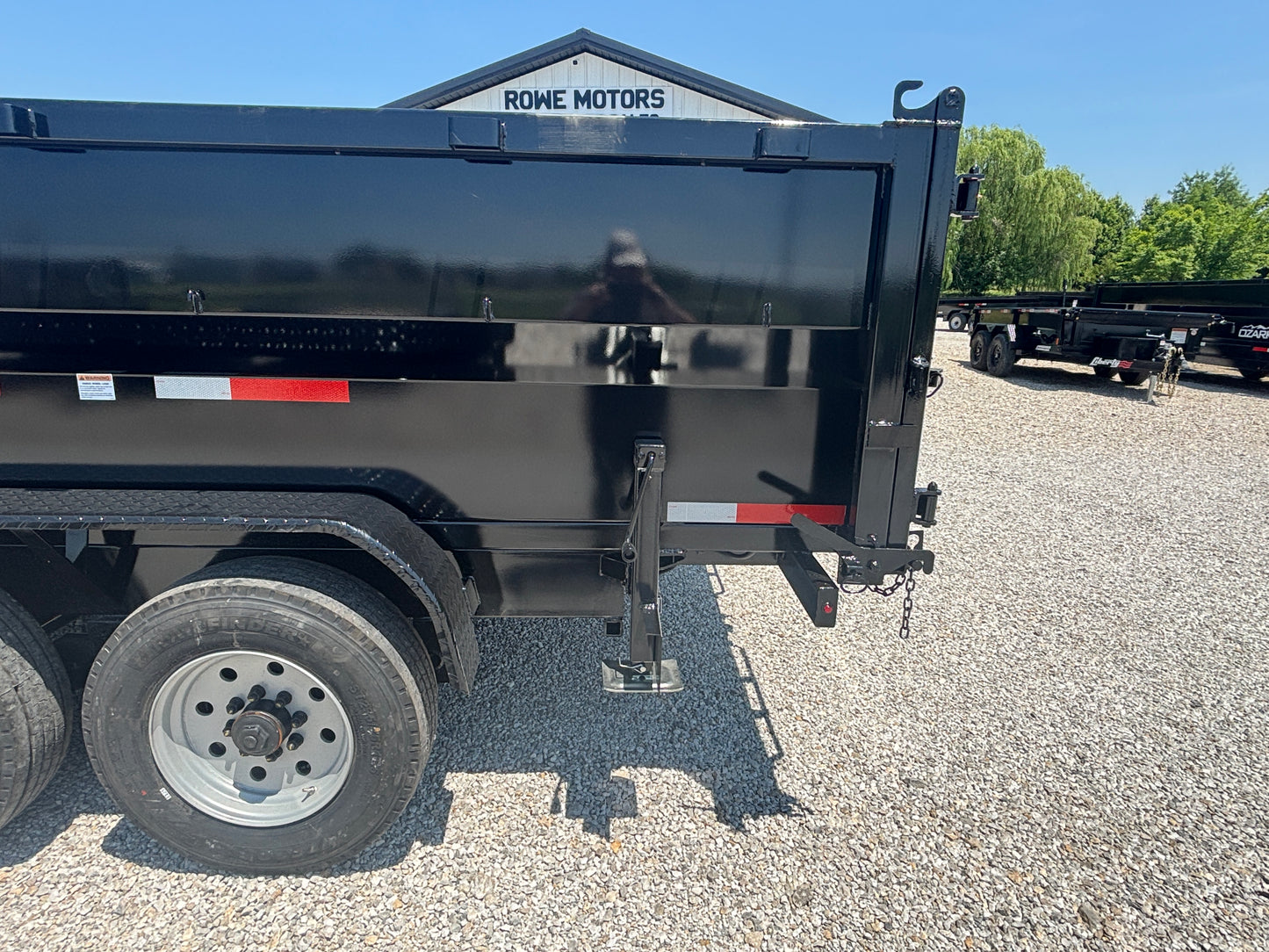 2025 Ozark 16' 20K Gooseneck Dump Trailer with 3' Sides