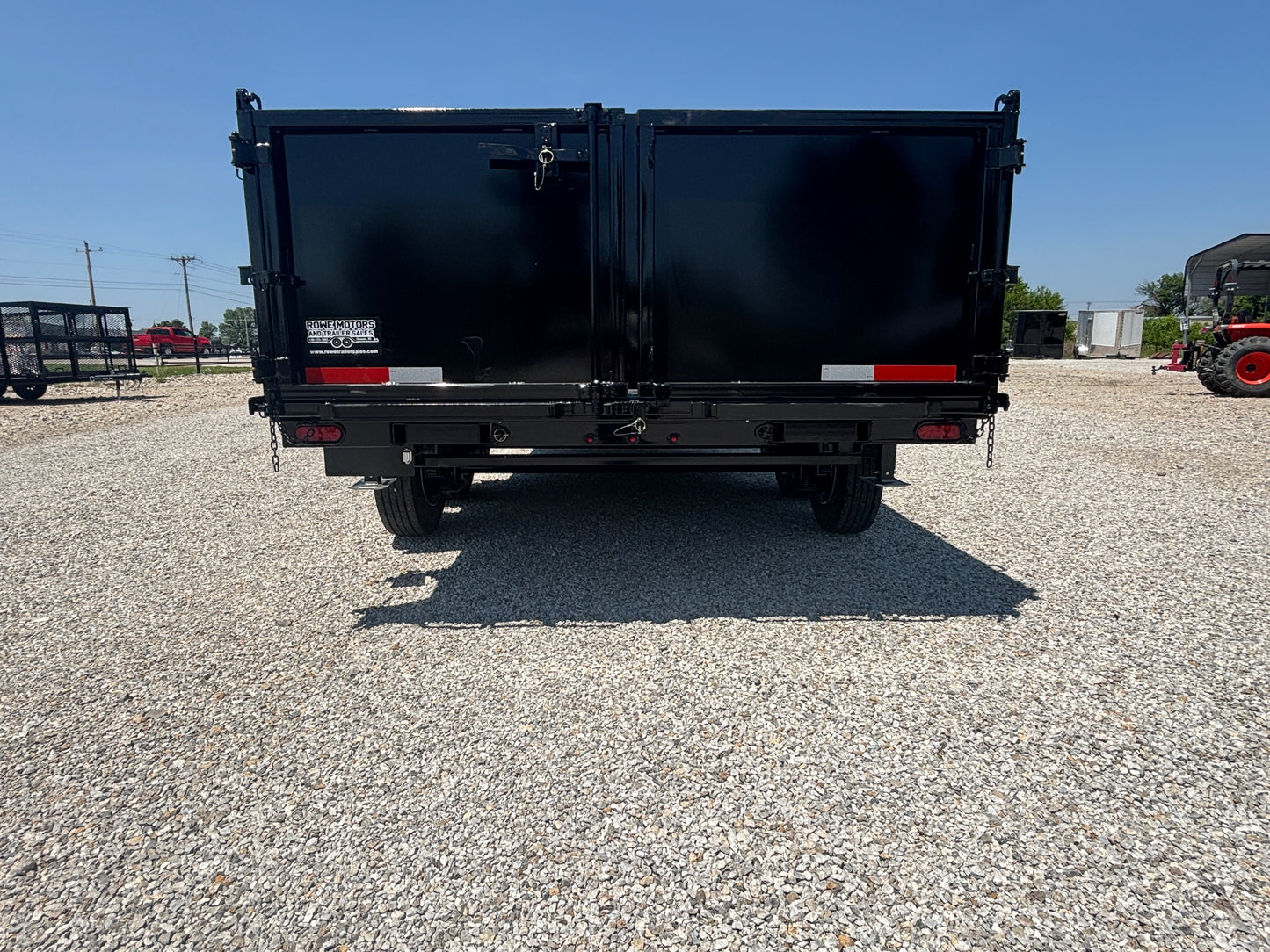 2025 Ozark 16' 20K Gooseneck Dump Trailer with 3' Sides
