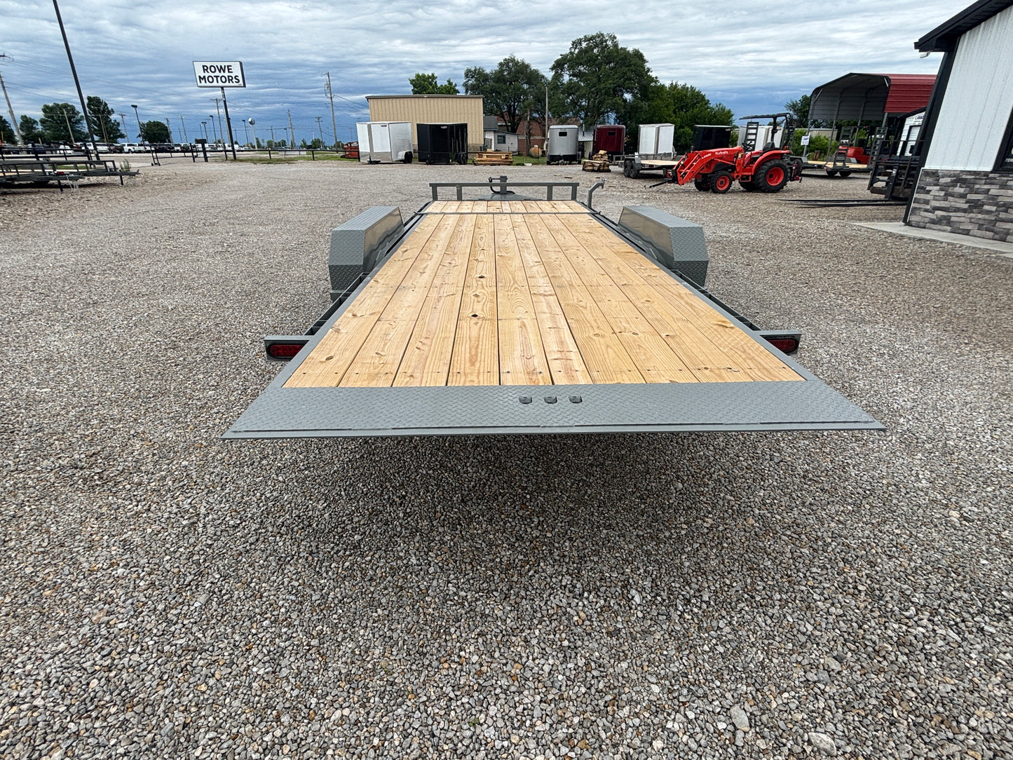 2026 Ozark 22' 14k Tilt Trailer Gray