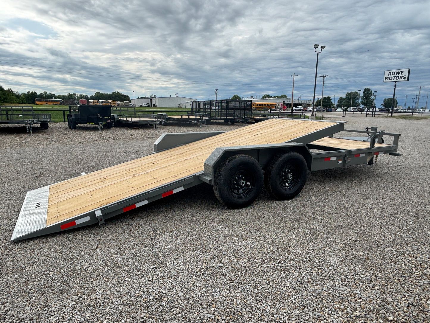 2026 Ozark 22' 14k Tilt Trailer Gray
