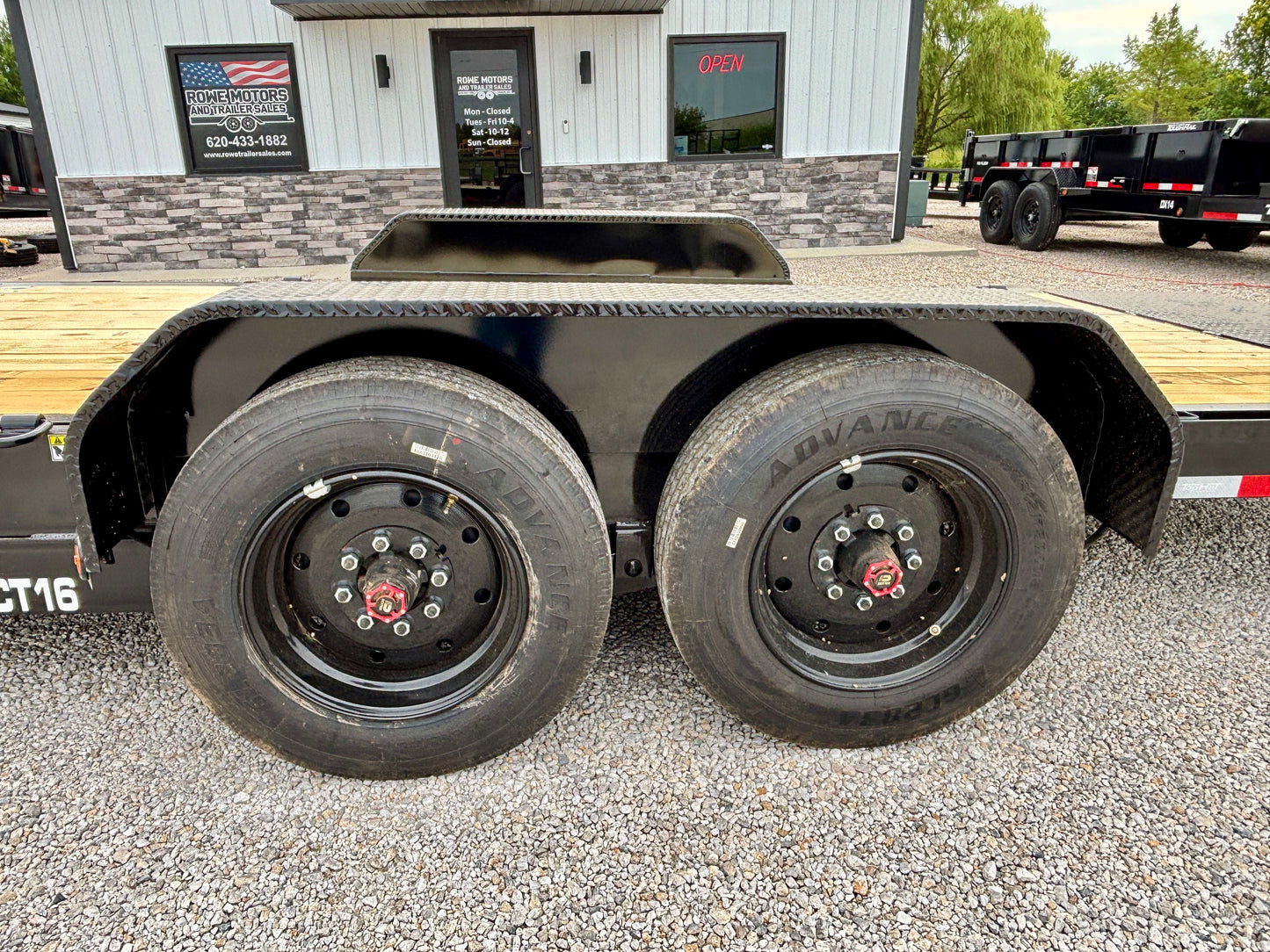 2026 Top Hat 22' 16K Tilt Trailer With Tool Box