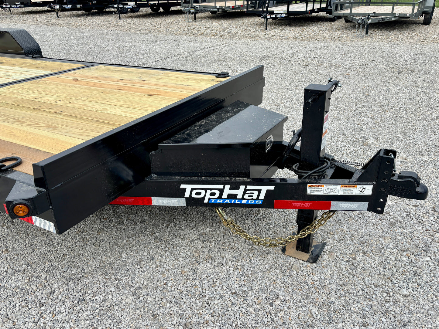 2026 Top Hat 22' 16K Tilt Trailer With Tool Box
