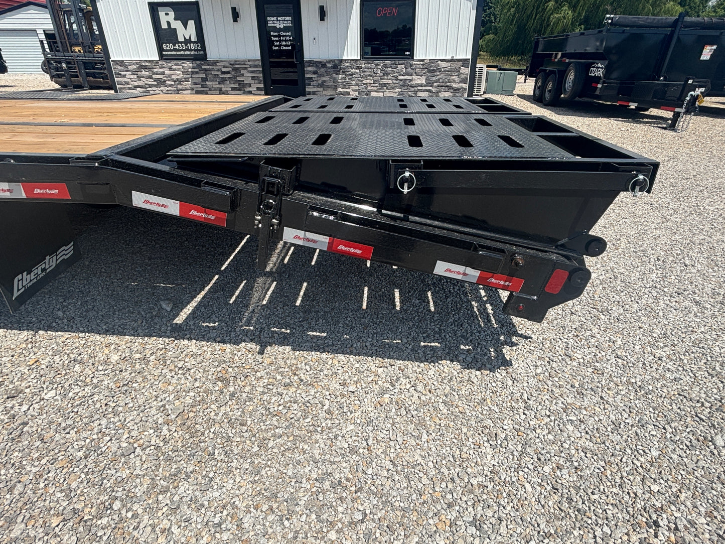2025 Liberty 30' 23.9K Gooseneck Flatbed Equipment Trailer
