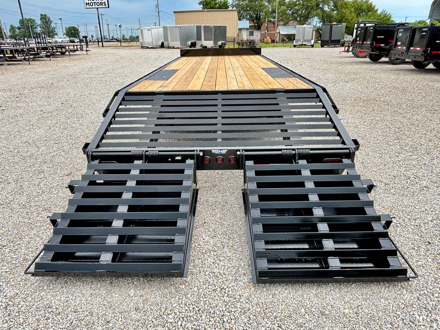 2026 Top Hat 102" x 24' 16K Bumper Pull Deck Over Trailer