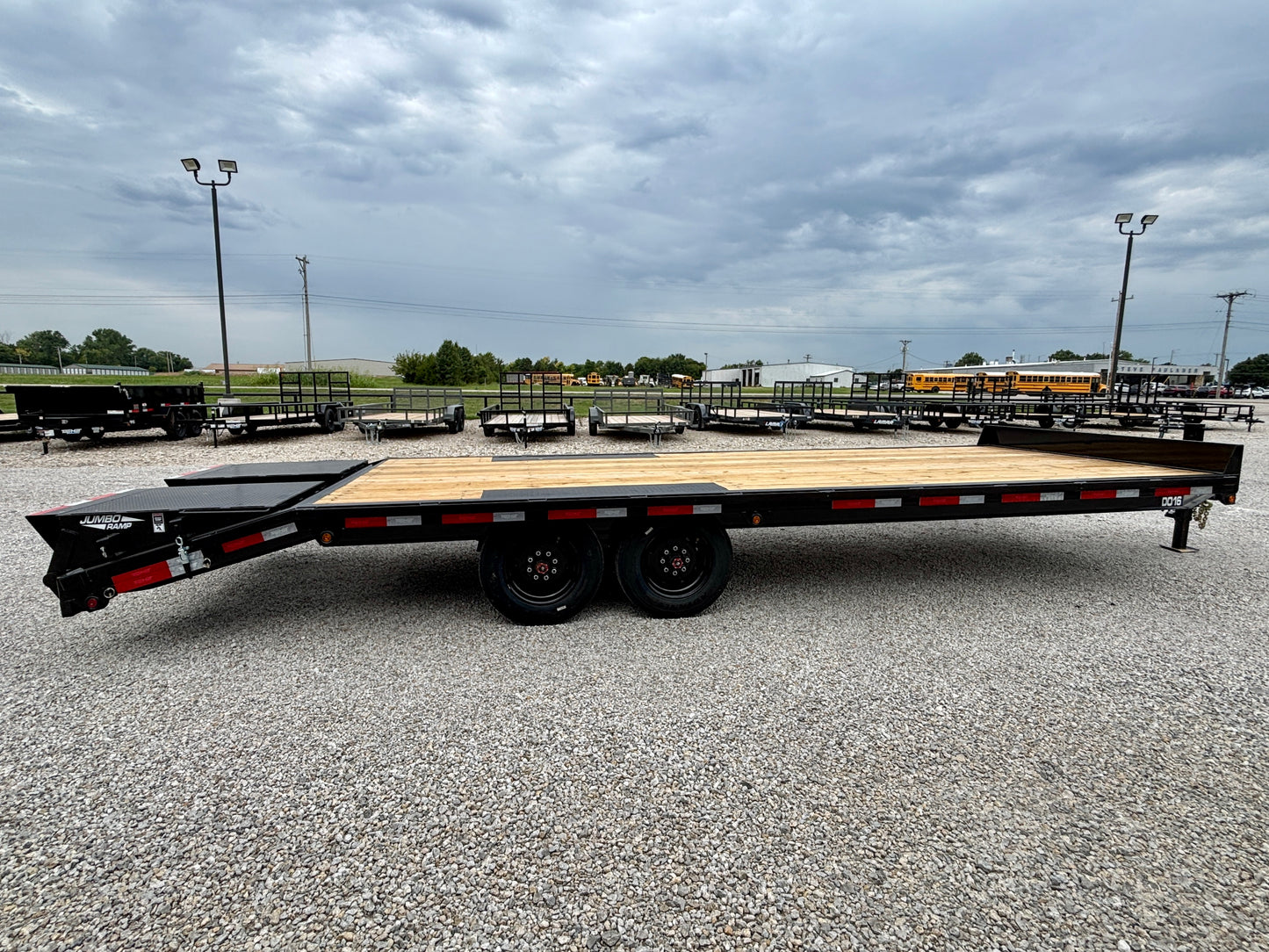 2026 Top Hat 102" x 24' 16K Bumper Pull Deck Over Trailer