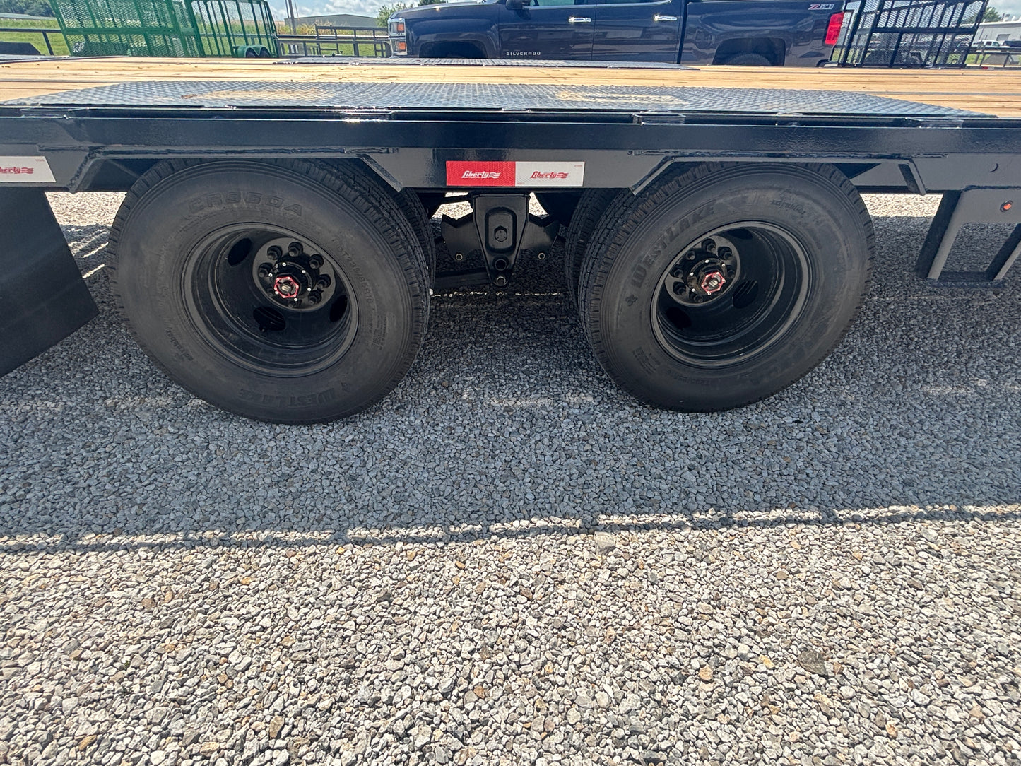 2025 Liberty 30' 23.9K Gooseneck Flatbed Equipment Trailer