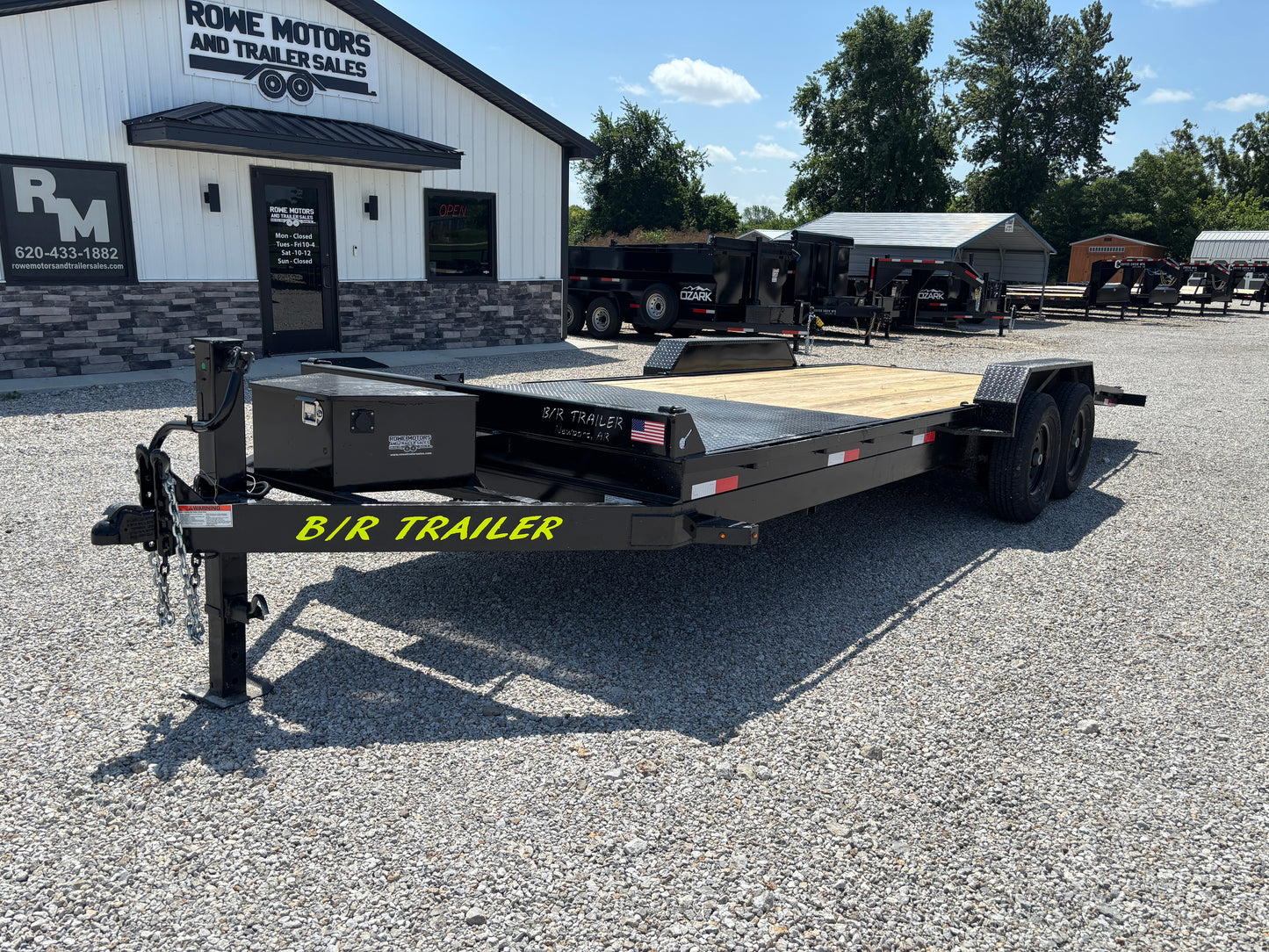 2025 B/R 24' 14K Power Tilt Trailer