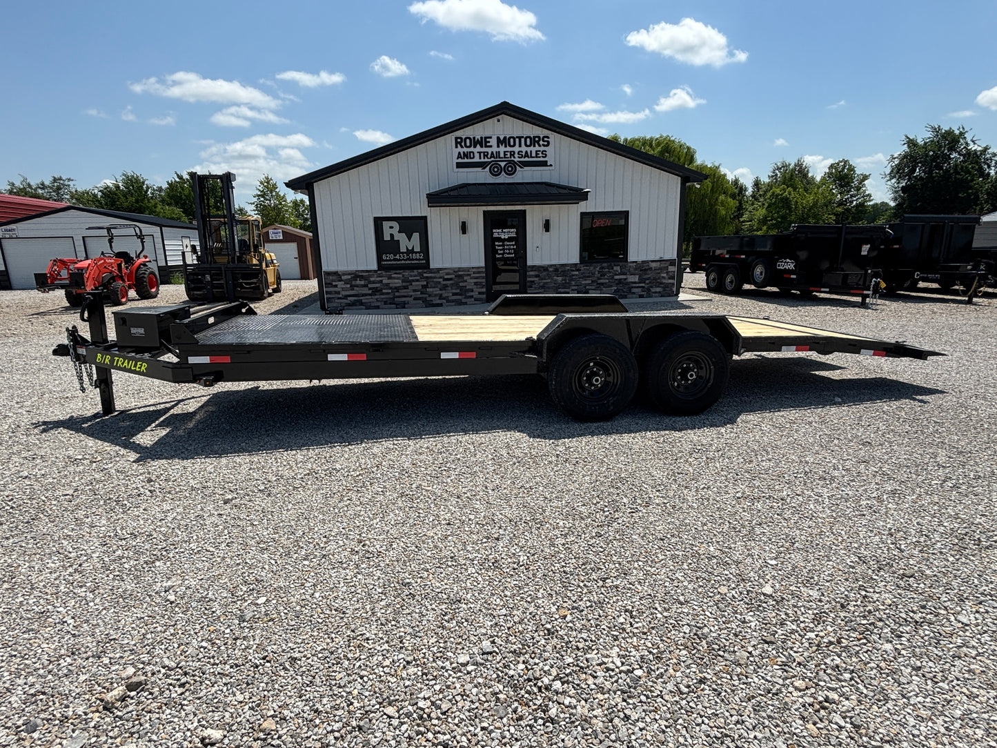 2025 B/R 24' 14K Power Tilt Trailer