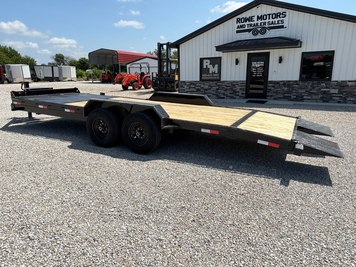 2025 B/R 24' 14K Power Tilt Trailer