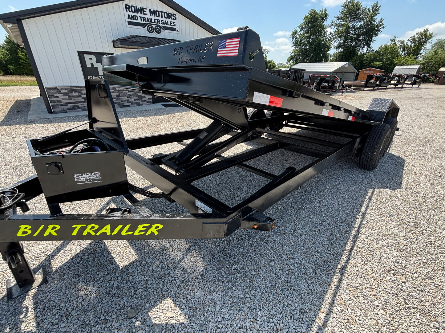 2025 B/R 24' 14K Power Tilt Trailer