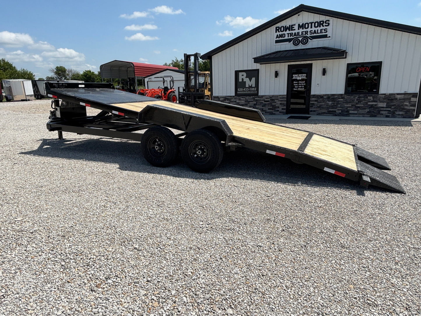 2025 B/R 24' 14K Power Tilt Trailer