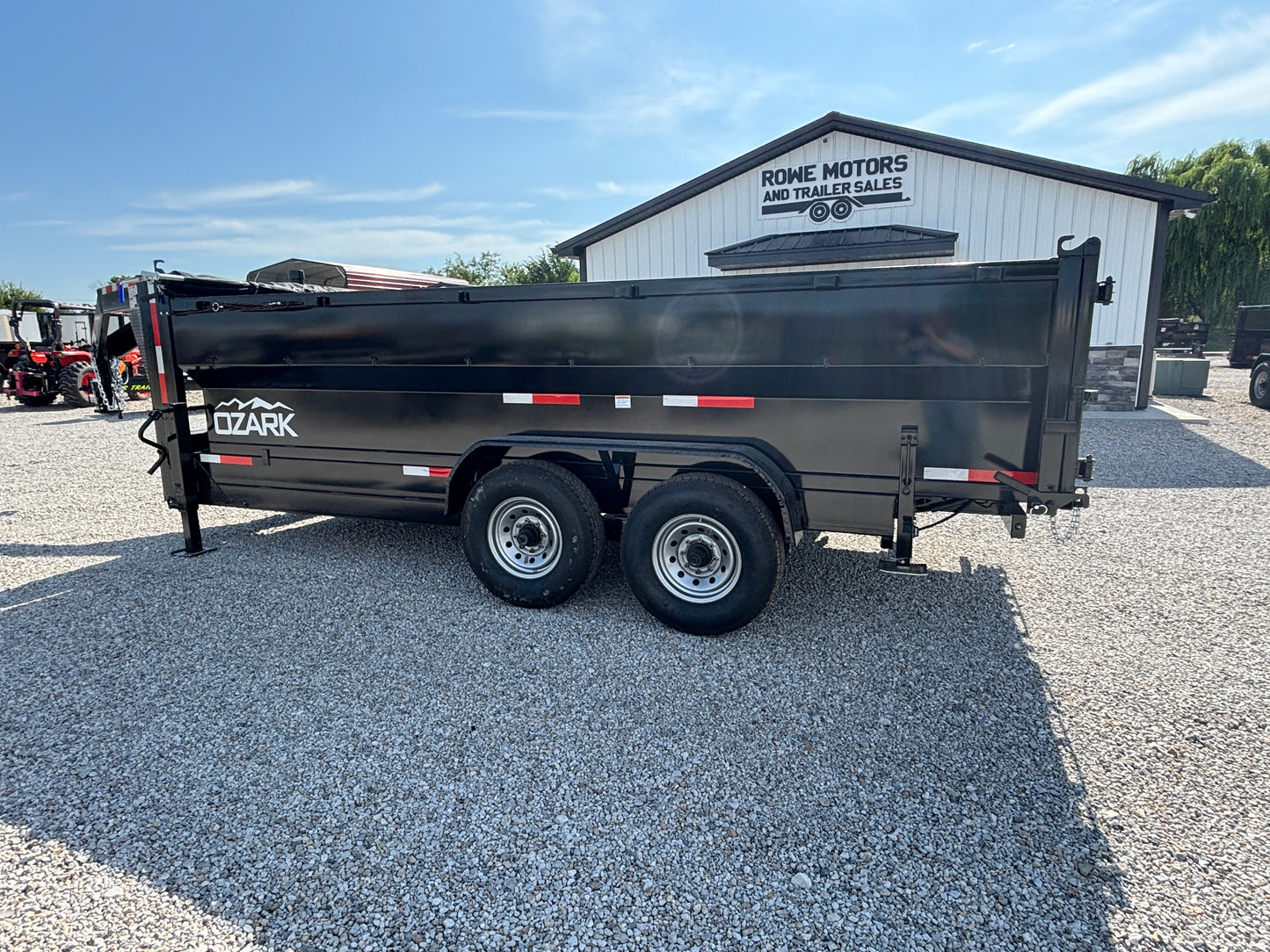 2025 Ozark 16' 16K Gooseneck Dump Trailer with 3' Sides *Deluxe*