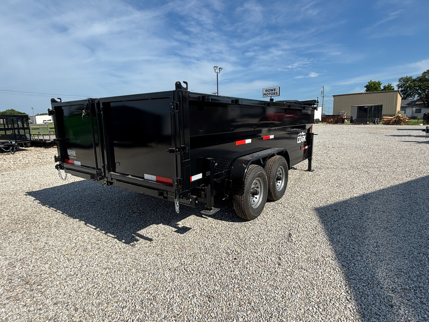 2025 Ozark 16' 16K Gooseneck Dump Trailer with 3' Sides *Deluxe*