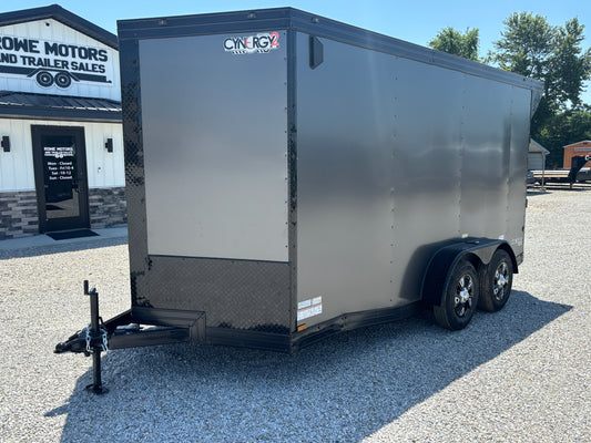 2025 Cynergy Cargo 7x14 Enclosed Cargo Trailer Charcoal Blackout