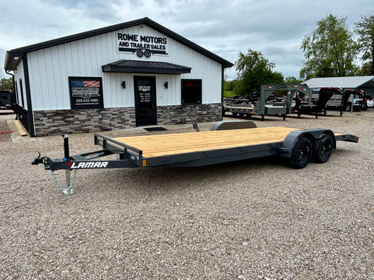2027 Lamar 22' 7K Car Hauler Trailer