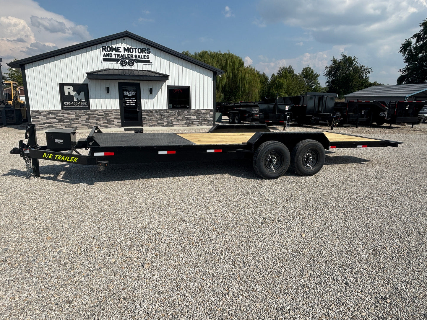 2026 B/R 24' 14K Power Tilt Trailer