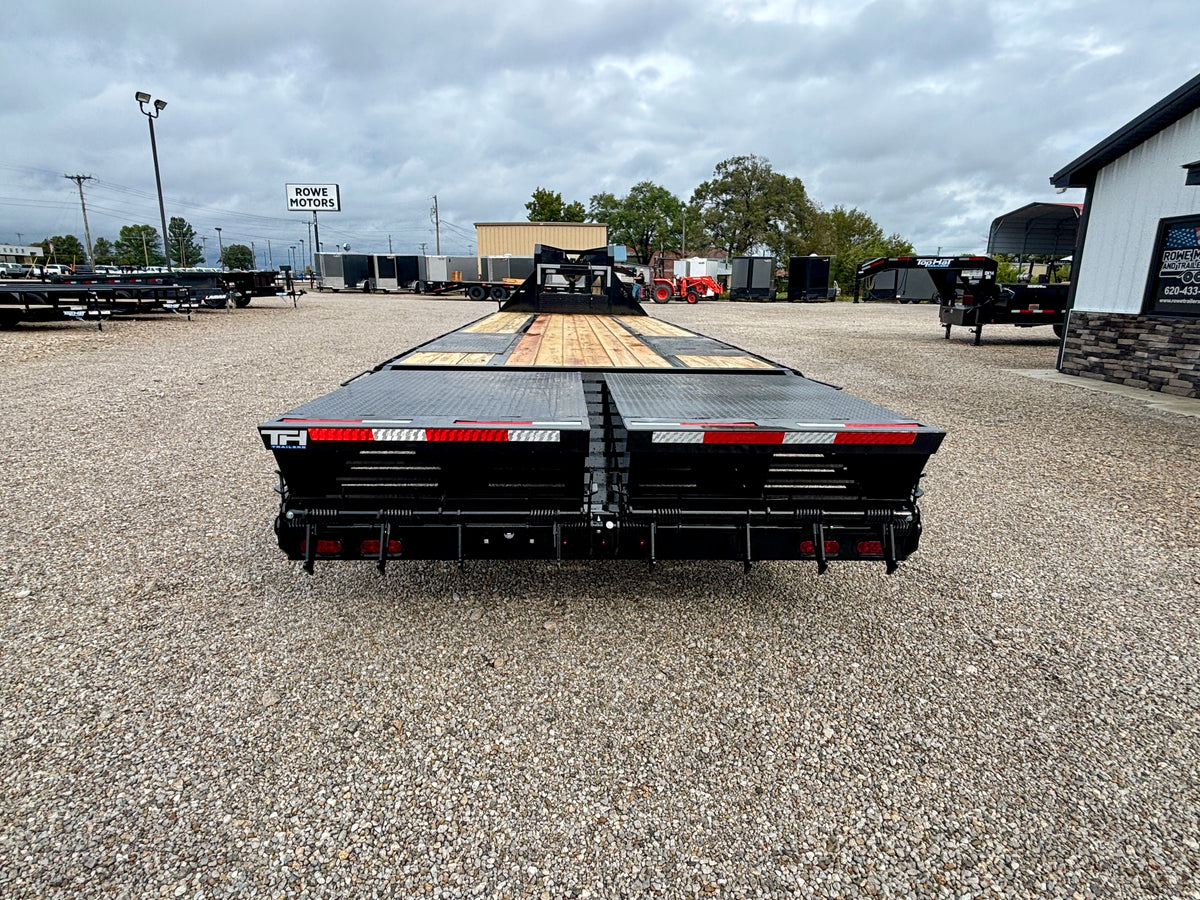 2027 Top Hat 28' 24K Gooseneck Flatbed Trailer